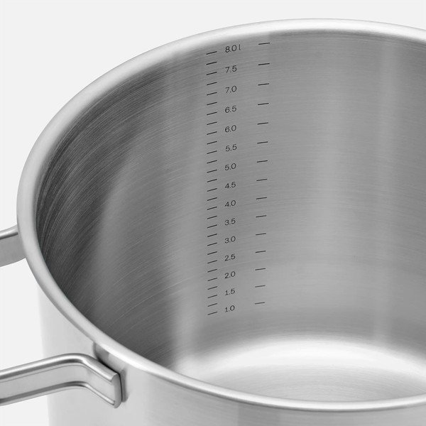 Nerūsējošā tērauda katls ar vāku 8 l Lucca 4.0 – FABINI-image-3