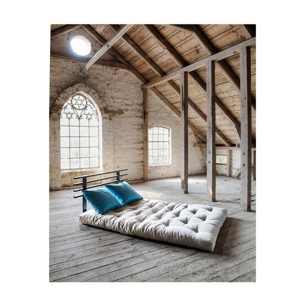 Dīvāns gulta Karup Shin Sano Black Flax/Horizon Blue-image-3