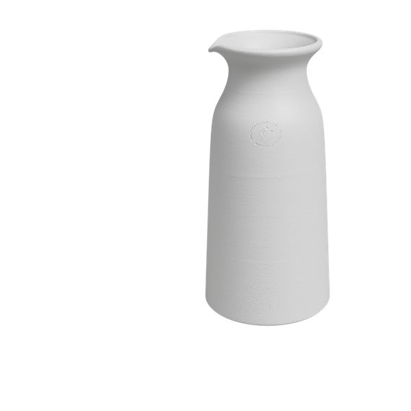 Balta keramikas rokām darināta vāze (augstums 30 cm) Bia – Artevasi