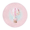 Rozā bērnu paklājs ø 120 cm Comfort – Mila Home