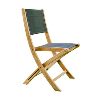2 saliekamo dārza krēslu komplekts no tīkkoka Ezeis Navy