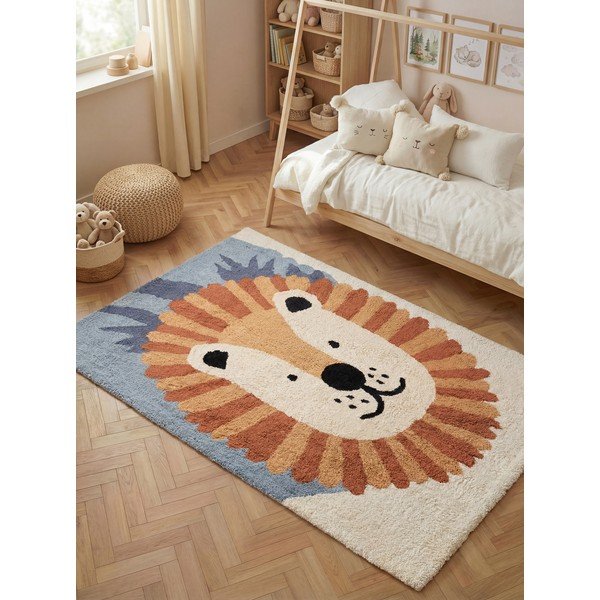Mazgājams/ar rokām darināts kokvilnas bērnu paklājs 140x200 cm Snuggle Samba – Hanse Home-image-1