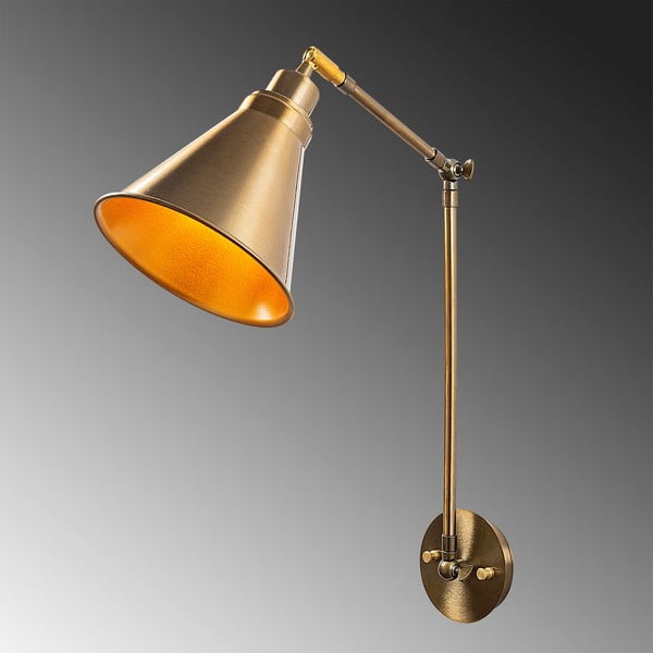 Zelta krāsas sienas lampa ø 20 cm Chicago – Opviq lights-image-4