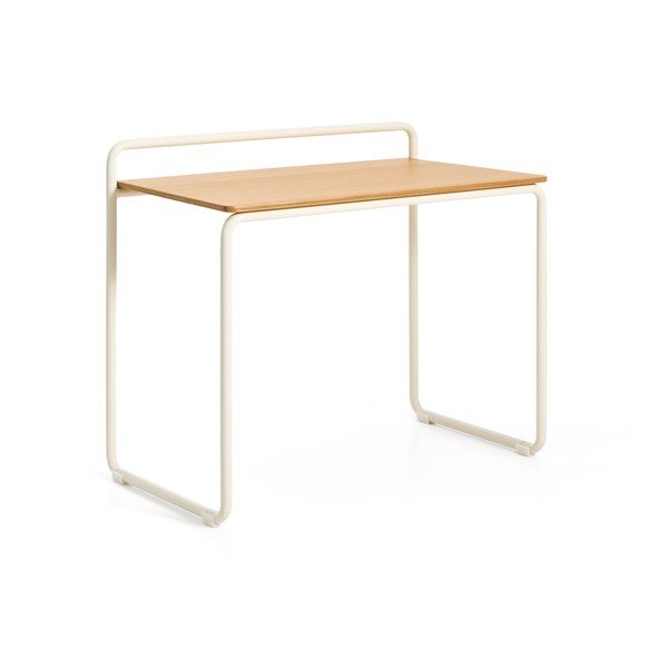 Bērnu rakstāmgalds ar oškoka imitācijas galda virsmu 45x82 cm Tinn – Kave Home