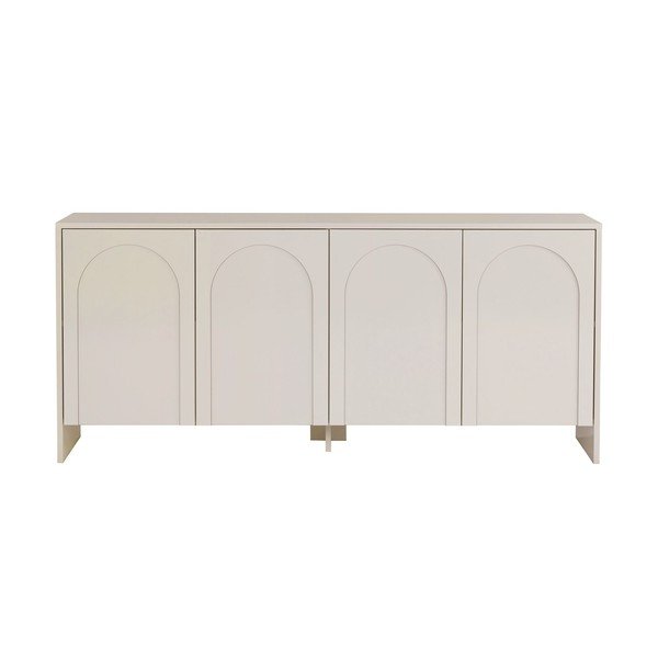 Krēmkrāsas kumode 180x80x45 cm Arlen  – Kalune Design-image-3