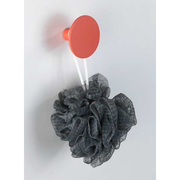Koraļļu sarkans sienas āķis Wenko Melle, ⌀ 6 cm-image-1