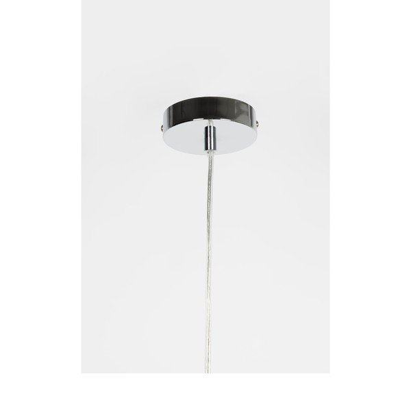 Zaļa piekaramā lampa ar stikla abažūru ø 20 cm Anshin – White Label-image-1