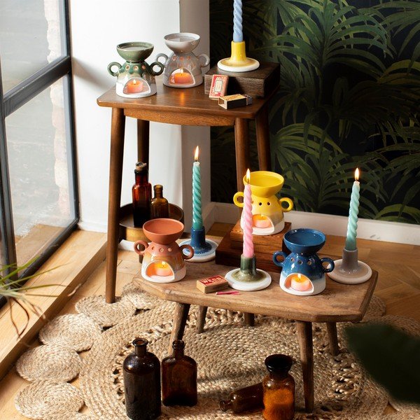 Terakotas aromterapijas lampa Sass & Belle Bohemian Home Mojave-image-2