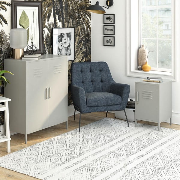 Bēšs metāla naktsskapītis Bradford – Støraa-image-1