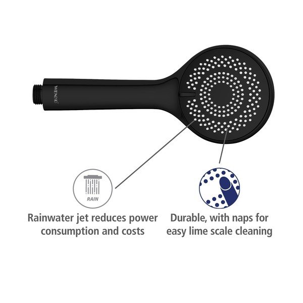 Dušas galva ø 9,5 cm Water Saving – Wenko-image-3