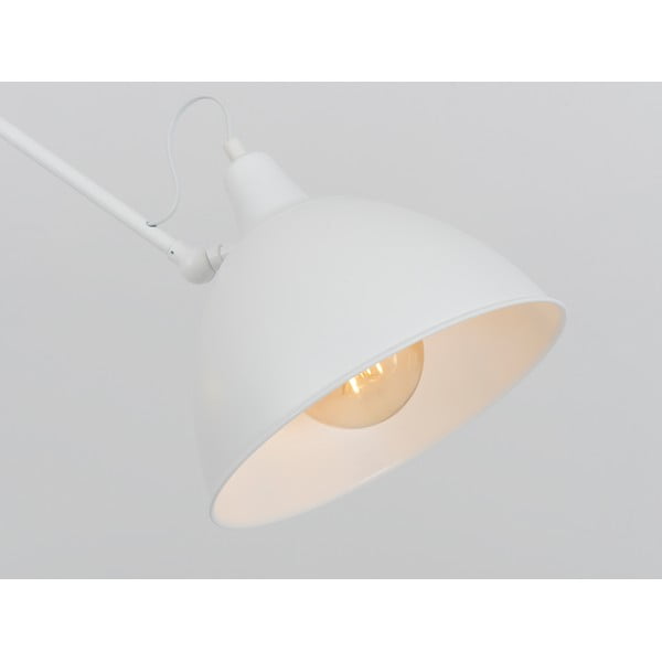Balta piekaramā lampa ar metāla abažūru 104x104 cm Coben – CustomForm-image-1