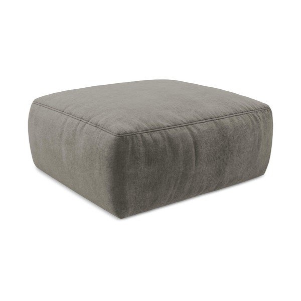 Pelēks kāju soliņš no šenila auduma Kuki – Makamii-image-3