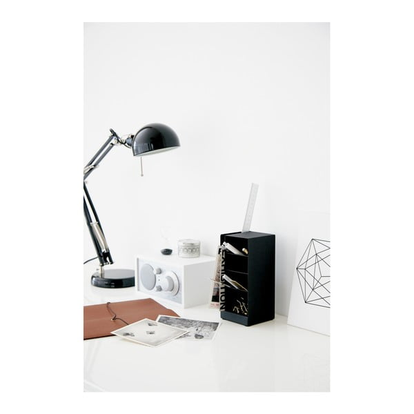 Melns biroja stends YAMAZAKI Tower-image-1