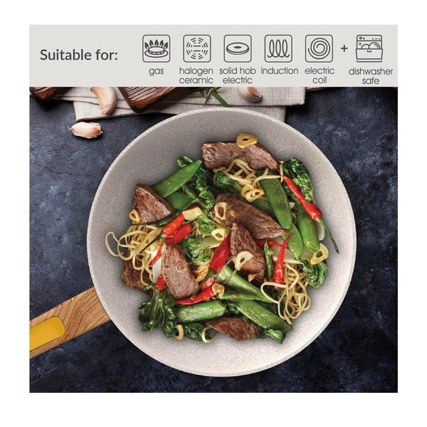 Panna ar keramikas pārklājumu ø 24 cm Signature Range – Cooksmart ®-image-3