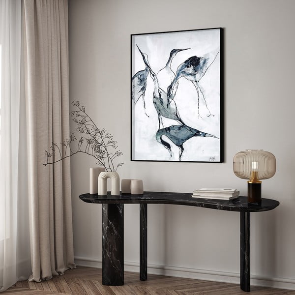 Glezna 50x70 cm Crane – Malerifabrikken-image-1