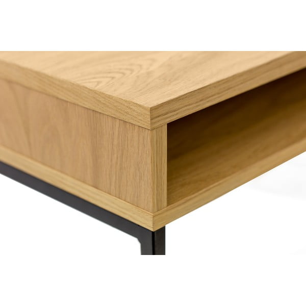 Darba galds ar ozolkoka imitācijas galda virsmu 35x100 cm Frame – Woodman-image-4