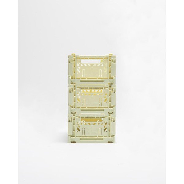 3 laima zaļu uzglabāšanas kastu komplekts Little Nice Things Caja-image-4