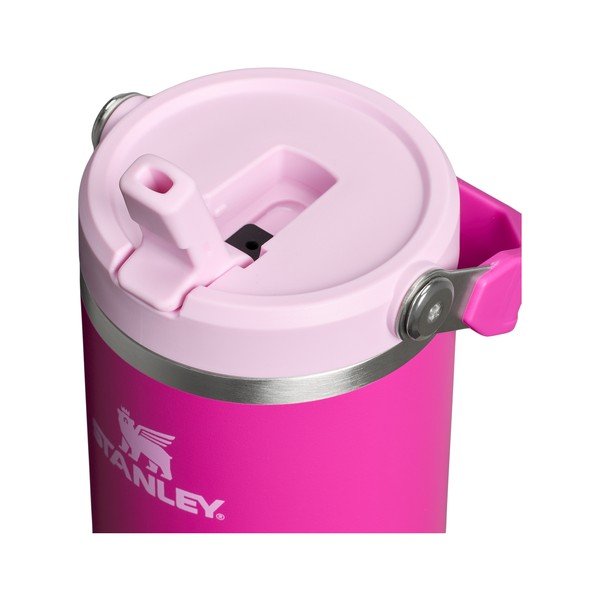 Rozā nerūsējošā tērauda termoss 890 ml The IceFlow™ Flip Straw 2.0 Cherry Blossom – Stanley-image-1