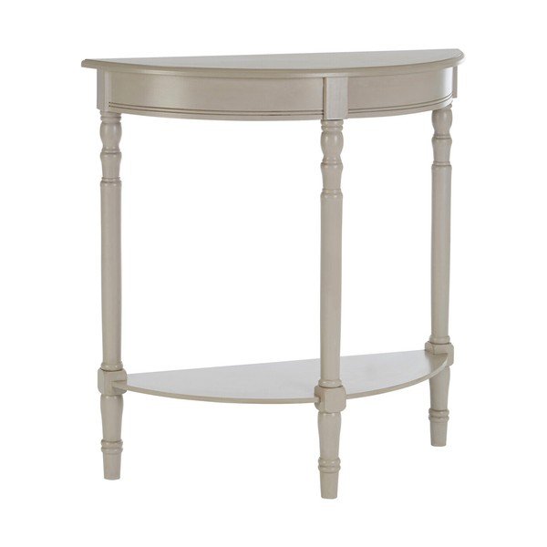 Pelēks priedes masīvkoka konsoles galds 30x80 cm Heritage – Premier Housewares
