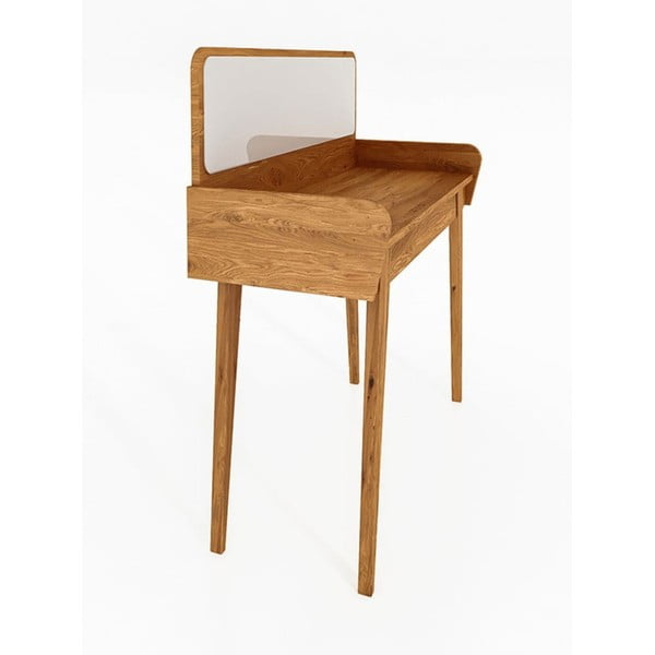 Ozolkoka tualetes galdiņš ar spoguli 110x45 cm Retro – The Beds-image-2