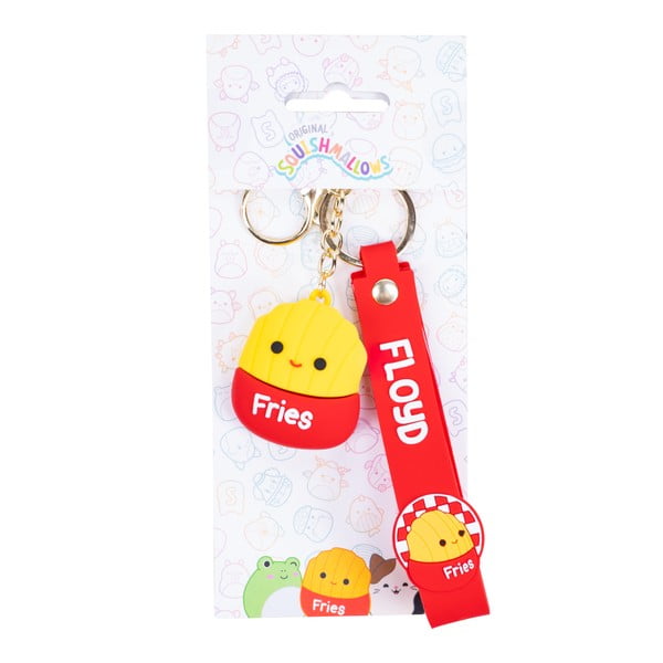 Sarkans atslēgu piekariņš Fizz Floyd – SQUISHMALLOWS-image-2