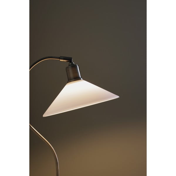 Balta/misiņa krāsas galda lampa ar stikla abažūru (augstums 49 cm) Vela – Markslöjd-image-3