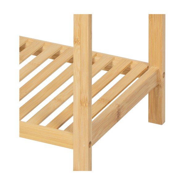 Dabīga toņa bambusa vannas istabas plaukts 37x110 cm Skaren – Bonami Essentials-image-3