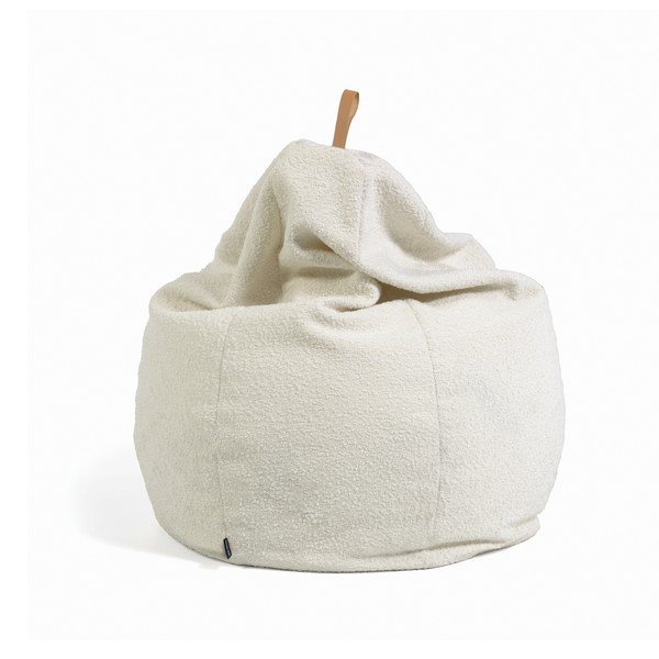 Balts sēžammaiss Kave Home Vicka, ø 70 cm-image-1