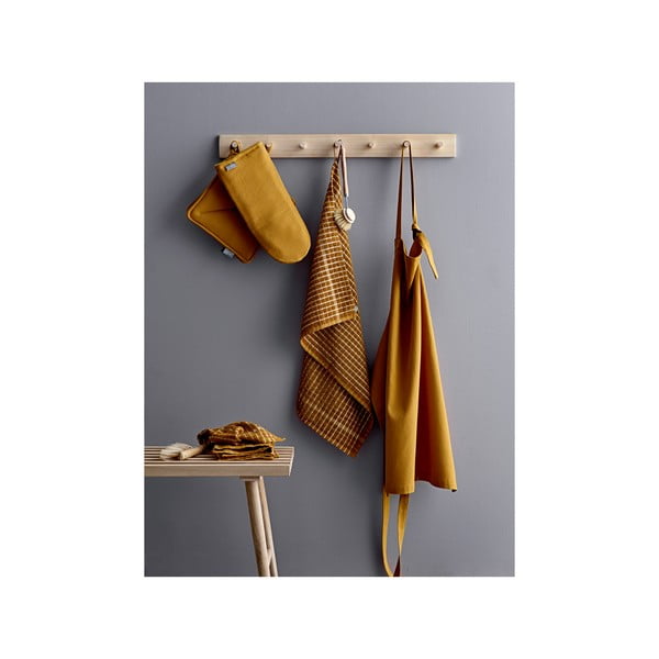 Dzeltens kokvilnas virtuves priekšauts Södahl-image-1