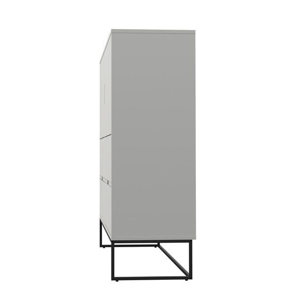 Balta kumode ar 4 atvilktnēm Tenzo Lipp-image-4