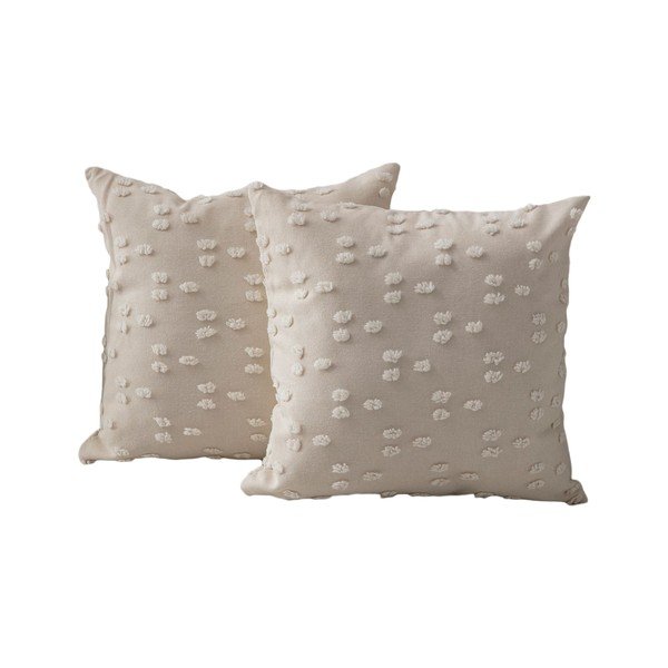 Spilvendrānas (2 gab.) 43x43 cm Tuffet – Mioli Decor