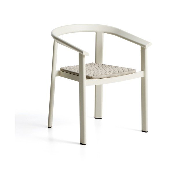 Krēmkrāsas dārza krēsls Erice – Kave Home