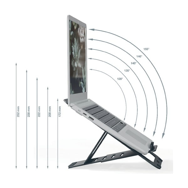 Regulējams klēpjdatora statīvs Ergo – Leitz-image-4