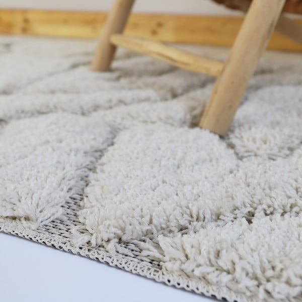 Krēmkrāsas paklājs 114x170 cm Uyuni M – Nattiot-image-4