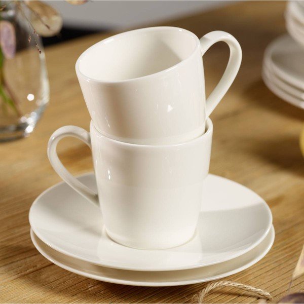 Balts porcelāna šķīvis Like, Villeroy & Boch Group White, 16 cm-image-1