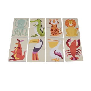 Spēļu kārtis ar dzīvniekiem Rex London Colourful Creatures