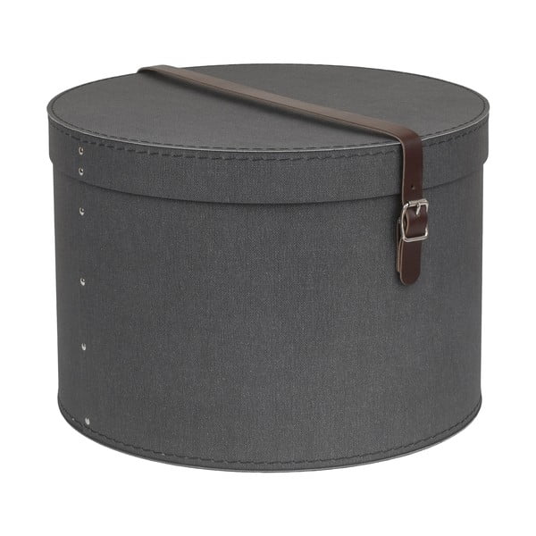 2 melnu uzglabāšanas kastu komplekts Bigso Box of Sweden Rut-image-3