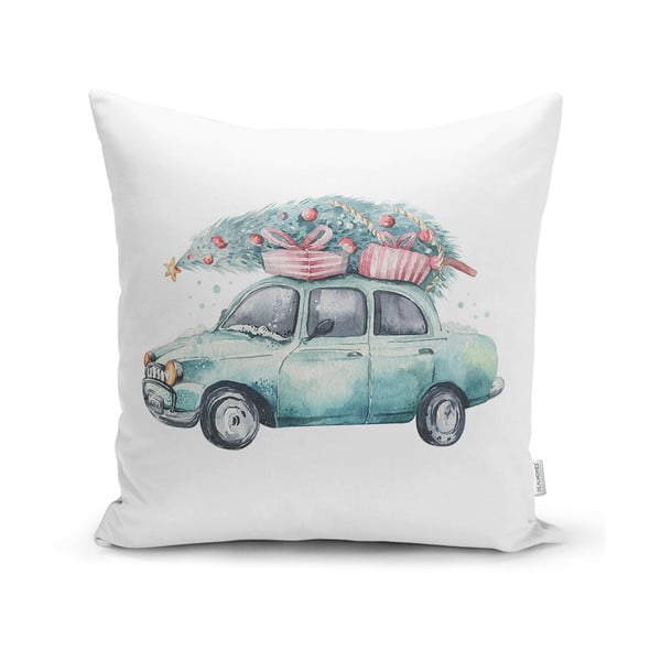 Spilvendrāna ar Ziemassvētku motīvu 43x43 cm Full Ride – Mila Home