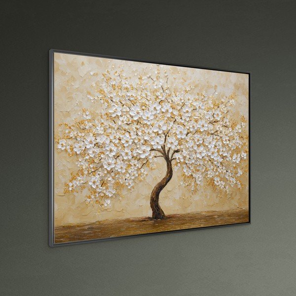 Drukāta glezna ar rāmi 80x60 cm Golden Tree – Styler-image-1