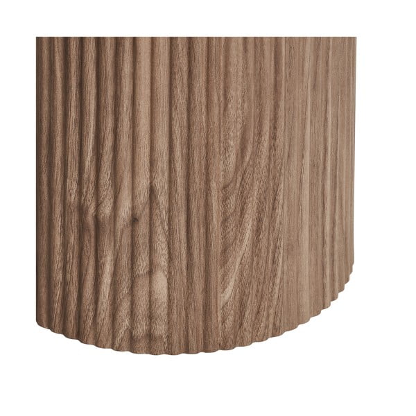 Bēšs/dabīga toņa konsoles galds ar marmora imitācijas galda virsmu 40x120 cm Athens – House Nordic-image-4