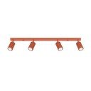 Ķieģeļu sarkana prožektora tipa lampa 6,5x81 cm Gleam – Sollux