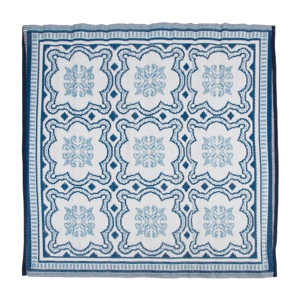 Abpusējs āra paklājs Esschert Design Blue Wish, 152 x 152 cm-image-2