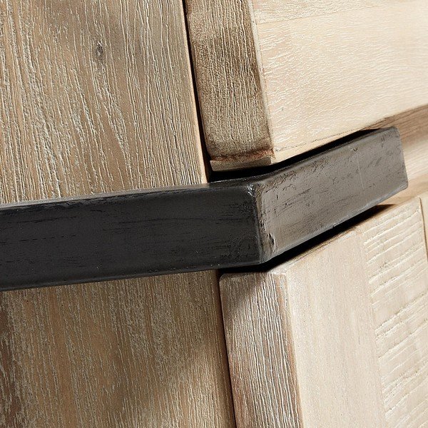 Kumode ar 2 atvilktnēm Kave Home Disset-image-1