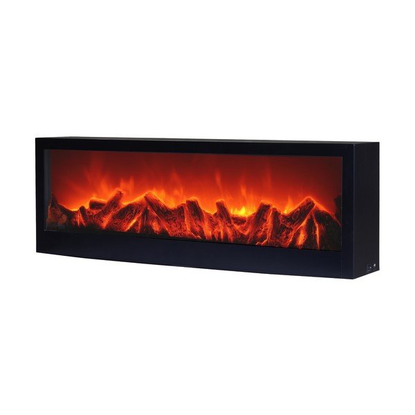 Melns LED kamīns ar USB – Dakls