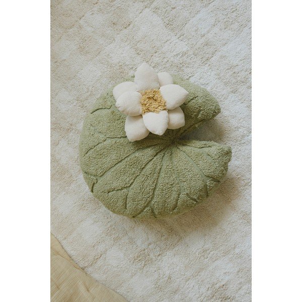 Kokvilnas bērnu spilvens 60x60 cm Water Lily – Lorena Canals-image-1