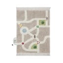 Pelēks kokvilnas bērnu rotaļu paklājs 120x170 cm Eco-City – Lorena Canals