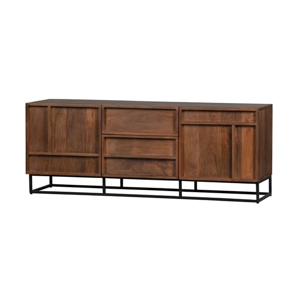 Brūns TV galdiņš no mango koka WOOOD Forrest-image-2