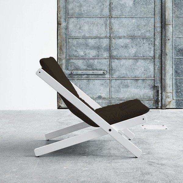 Saliekamais krēsls Karup Boogie White/Choco Brown-image-2