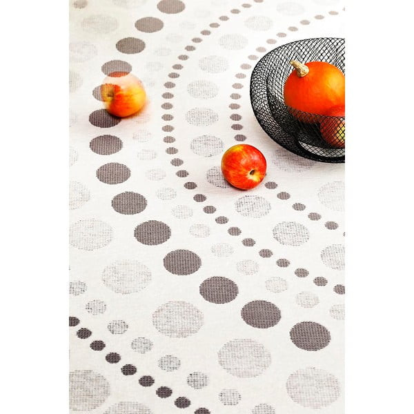 Balts un pelēks divpusējs paklājs Narma Oola, 70 x 140 cm-image-3