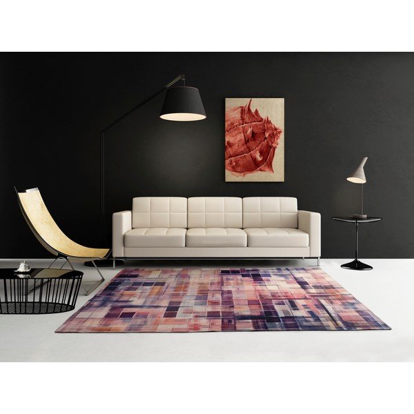 Paklājs ar kokvilnu Universal Haria Illusion, 140 x 200 cm-image-1